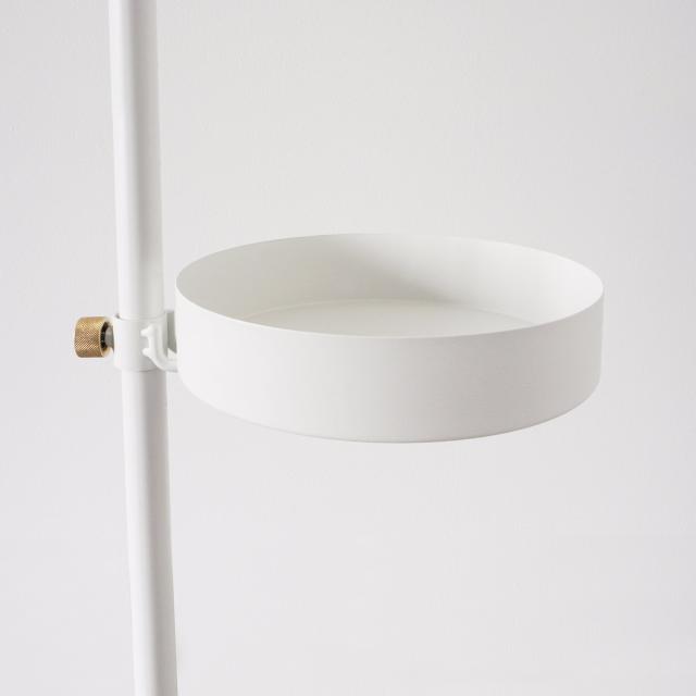 DRAW A LINE 019 Tray White ドローアライン トレイ ホワイト 縦専用パーツ 幅23×奥行29×高さ6cm 耐荷重2kg D-T-WH_1