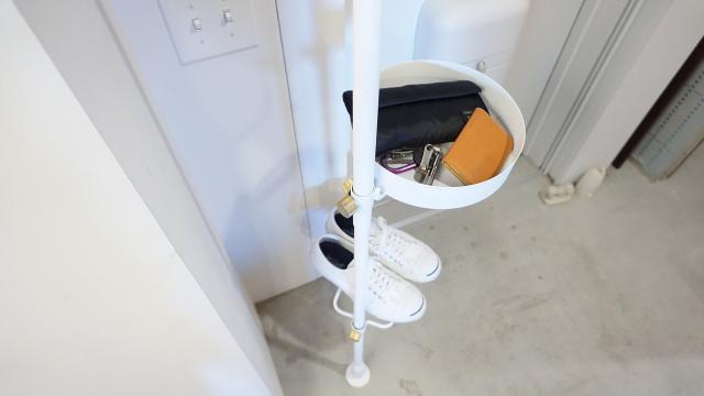 DRAW A LINE 019 Tray White ドローアライン トレイ ホワイト 縦専用パーツ 幅23×奥行29×高さ6cm 耐荷重2kg D-T-WH_4