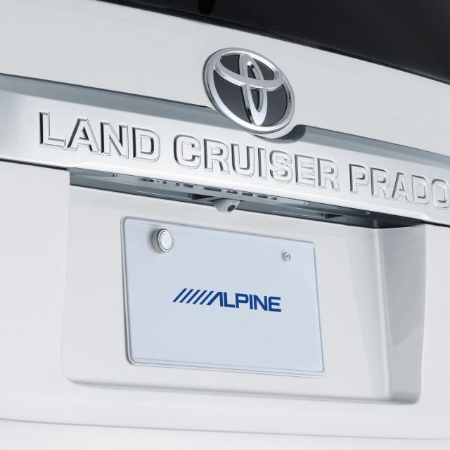 アルパイン(ALPINE) ランドクルーザー プラド 150系 専用 バックビューカメラパッケージ(白) HCE-C1000D-LP-W