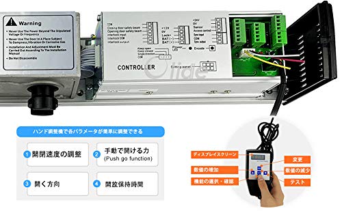 Olideスイングドア自動開閉システム タッチレス自動ドア装置 自動ドアクローザー 高品質、高耐久性、ボディーセンサー付き 高齢者や体の_4