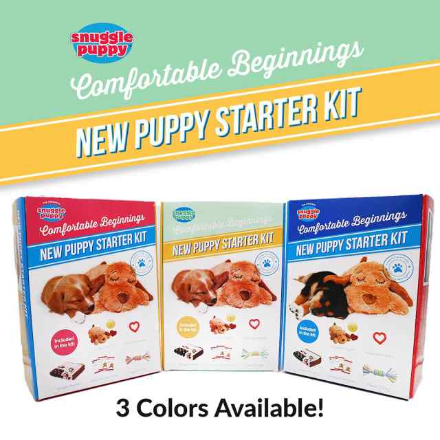 SmartPetLove スナグルパピー 心臓の鼓動付き ぬいぐるみ - ペットの不安緩和 鎮静補助アイテム - ビスケット - 新しく迎える子犬スターの通販は