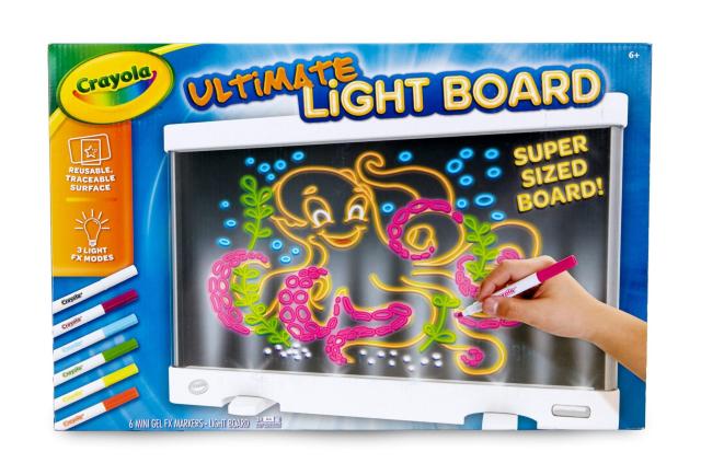 クレヨラ (Crayola) ライトアップ 照明ランプお美術家ゲーム盤 可塑性物質 光る LEDともし火 手あそび 747245 定まり品