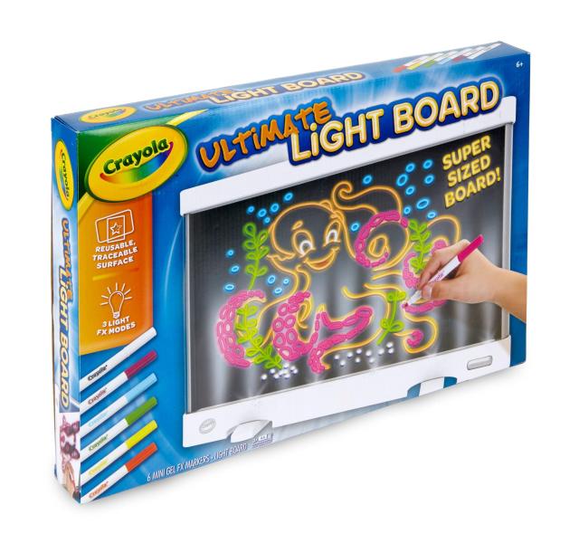 クレヨラ (Crayola) ライトアップ 照明ランプお美術家ゲーム盤 可塑性物質 光る LEDともし火 手あそび 747245 定まり品
