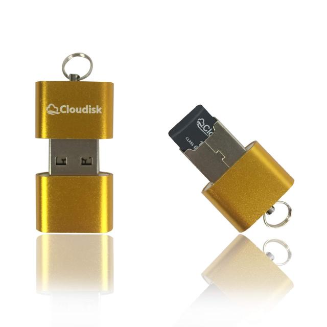 Cloudisk Micro SDカード2 GB(10個セット) フラッシュカード クラス6、SDアダプタ、カードリーダー（2 GB）_5