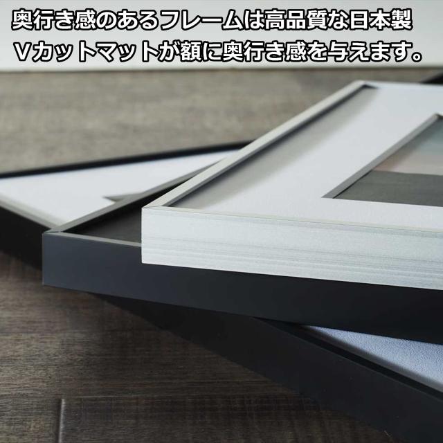ハクバ HAKUBA 額縁 アルミ HFA-03 全紙 アクリル板 シルバー HFA-03SV-Z_3