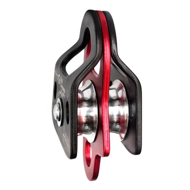 GM CLIMBING 40kN マイクロダブルプーリー CE UIAA認証 ボール
