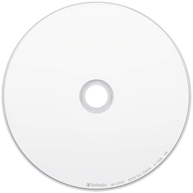 Verbatim バーベイタム M-DISC 長期保存 ブルーレイディスク 1回記録用 BD-R XL 100GB 3枚 ホワイトプリンタブル 片面3層 2-4倍速 DBR100_2