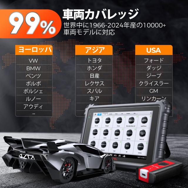 Autel MK906Pro 自動車obd2診断機 日本語対応、 MS906Pro