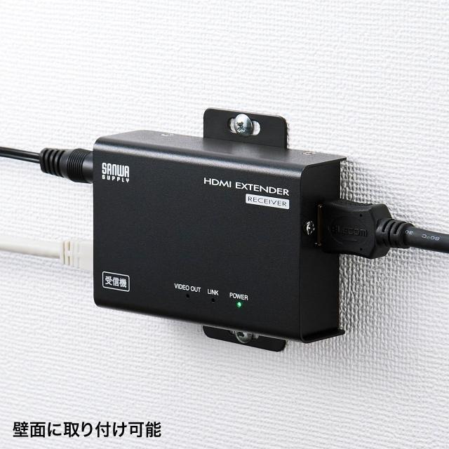 サンワサプライ HDMIエクステンダー(セットモデル) VGA-EXHDLTの通販は 