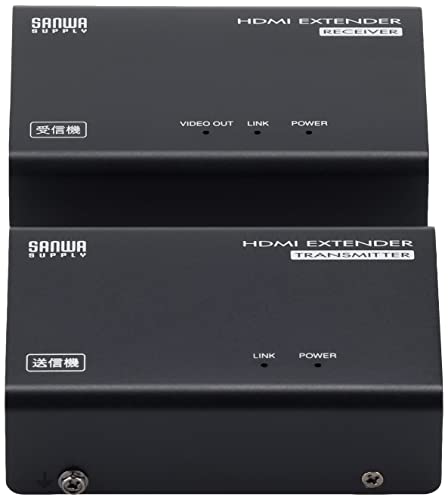サンワサプライ HDMIエクステンダー(セットモデル) VGA-EXHDLT