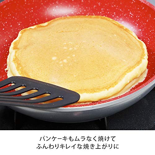 Flavor Stone(フレーバーストーン) 鍋フライパン4点セット レッド IH対応 直径24cm 鍋 フライパンセット【国内正規品】_4