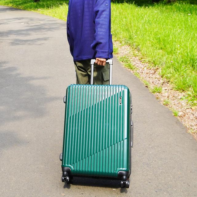 [エース] スーツケース キャリーケース キャリーバッグ 大容量 lサイズ 7-10泊 83L/93L(拡張時) クレスタ No.06318 67 cm 4.8kg ブルー