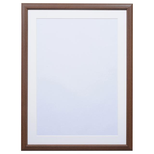 ハクバ 【Amazon.co.jp限定】HAKUBA 木製額縁 5枚セット FW-04 A3サイズ ブラウン [まとめ買いセット] AMZFW4-BW5A3 ガラス板 吊り紐付きの通販は