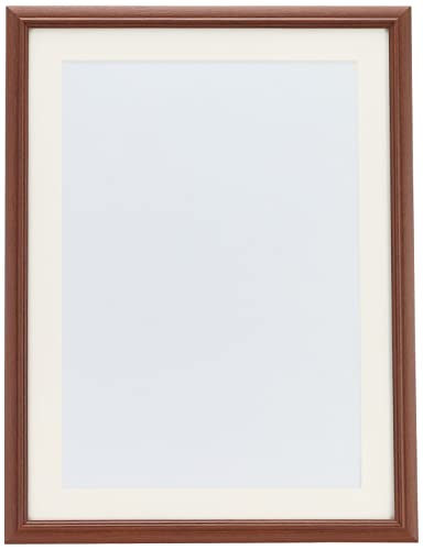 ハクバ 【Amazon.co.jp限定】HAKUBA 木製額縁 5枚セット FW-04 A3サイズ ブラウン [まとめ買いセット] AMZFW4-BW5A3 ガラス板 吊り紐付きの通販は