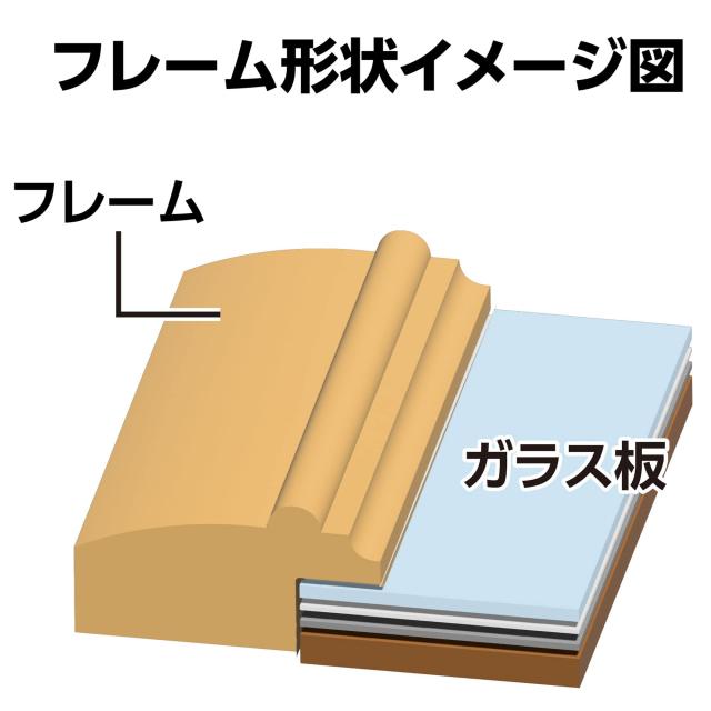ハクバ 【Amazon.co.jp限定】HAKUBA 木製額縁 5枚セット FW-04 A3ノビサイズ ブラウン [まとめ買いセット] AMZFW4-BW5A3N ガラス板 吊り_7