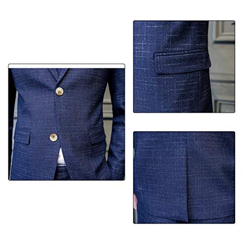 CEEN] スリーピース メンズ 2つボタン スーツ オシャレ スタイリッシュ