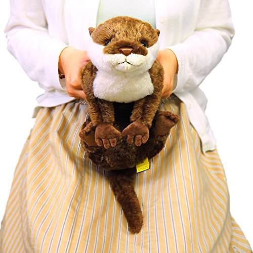 サンレモン ひざ カワウソ 17.6×11.6×32cm ぬいぐるみ アニマルの通販 