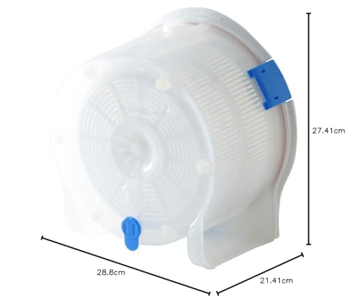 セントアーク(CENTARC) 電気のいらないドラム洗濯機 ハンドウォッシュスピナー 小型洗濯機 手動洗濯機 バケツ洗濯機 ポータブル洗濯機 脱_7