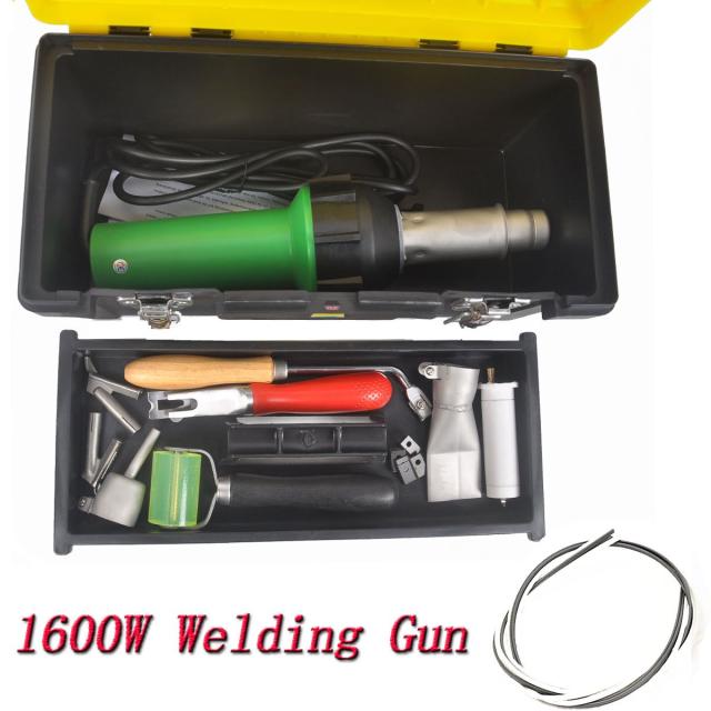 H＆Bツール 1400Wプラスチック溶接機キットホットエアガン完全なツールセットハンドヘルドトーチ溶接機のピストルとフローリングバタフラ