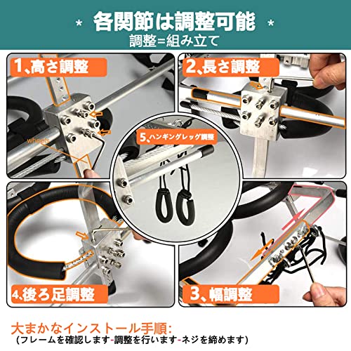 Anmas Sport 犬の歩行器 犬 ペット 車椅子 後肢 リハビリ 調整可能 L_4