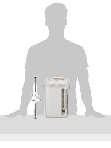 【Amazon.co.jp限定】 象印マホービン(ZOJIRUSHI) 電気ポット 大容量 5.0L 標準タイプ 3段階保温設定 タイマー機能 省エネ設計 グレー CDの通販は