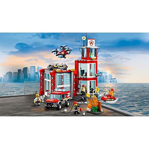 レゴ(LEGO) シティ 消防署 60215 ブロック おもちゃ 男の子 車