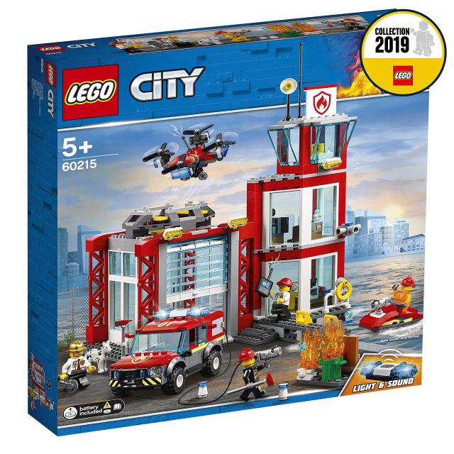 レゴ(LEGO) シティ 消防署 60215 ブロック おもちゃ 男の子 車