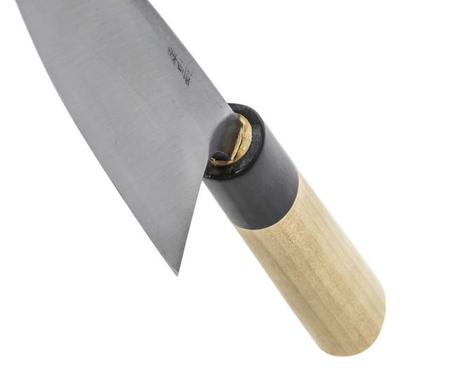 堺源吉 堺一文字吉國 日本製 出刃 包丁 210mm 白二鋼 木柄 堺の包丁