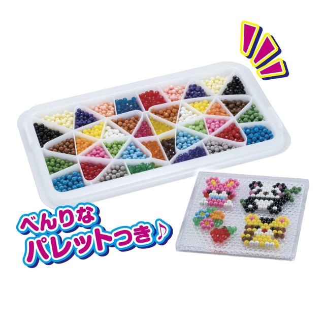 エポック(EPOCH) ポリ塩化ビニル アクアビーズ 別売り ビーズセット 【8000ビーズコンテナどうぶついっぱいセット】 AQ-291