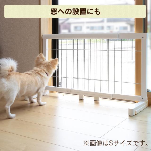 アイリスプラザ ペットゲート ブラウン×ブラック 高さ50cm 設置幅106-196cm_7