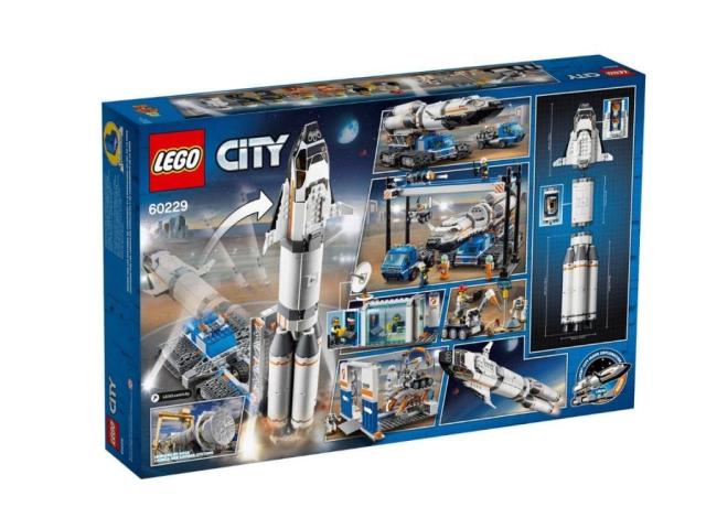 レゴ(LEGO) シティ 巨大ロケットの組み立て工場 60229 ブロック おもちゃ 男の子