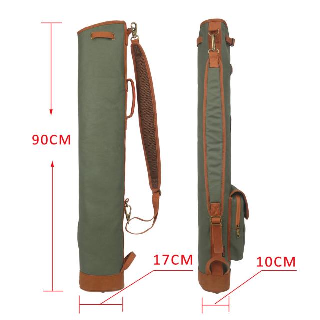 TOURBONゴルフクラブケース軽量フードカバー付きフリースパッド入り