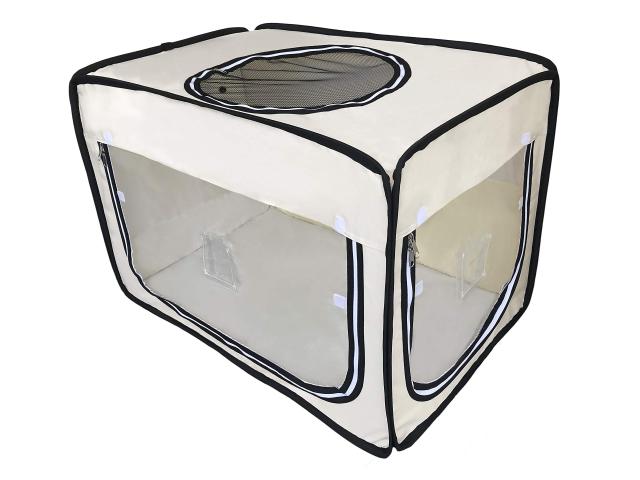 ペット用 酸素室用ケージ ペットオキシホテル スクエアMサイズ(外寸：W60×D90×H60cm)_1