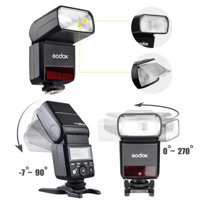 【Godox正規代理＆日本語取説書】GODOX TT350S Sony クリップオンストロボ TTL 制御 ハイスピードシンクロ1/8000秒 GN36 ミニ超小型スピ_1