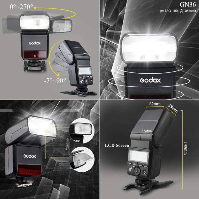 【Godox正規代理＆日本語取説書】GODOX TT350S Sony クリップオンストロボ TTL 制御 ハイスピードシンクロ1/8000秒 GN36 ミニ超小型スピ_2