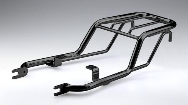 キジマ (kijima) バイク キャリア ダブルシート用 2018年- スーパーカブ110 クロスカブ110 ブラック HONDA 210-2681