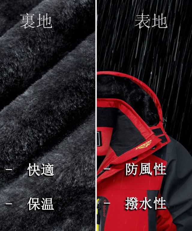 TACVASEN] ウィンドブレーカー 防寒 メンズ 防寒着 静電気軽減 スキー