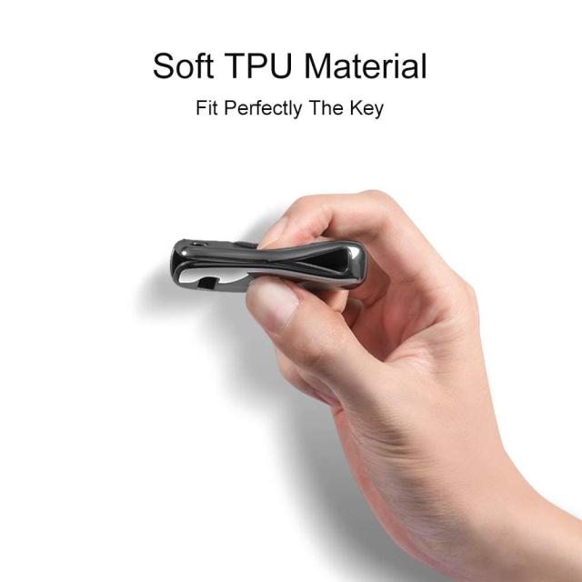 OATSBASF アウディ キーケース AUDI 専用 スマートキーケース 高級 TPU 汚れ 滑り傷 防止 A1 A3 Q2 Q3 R8 S3 S6 TT 専用 スタイリッシュ_3