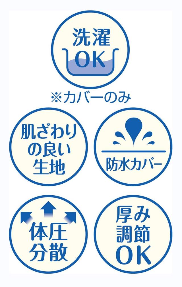 ペティオ (Petio) zuttone 姿勢を保持するやさしいビーズクッション 大_7