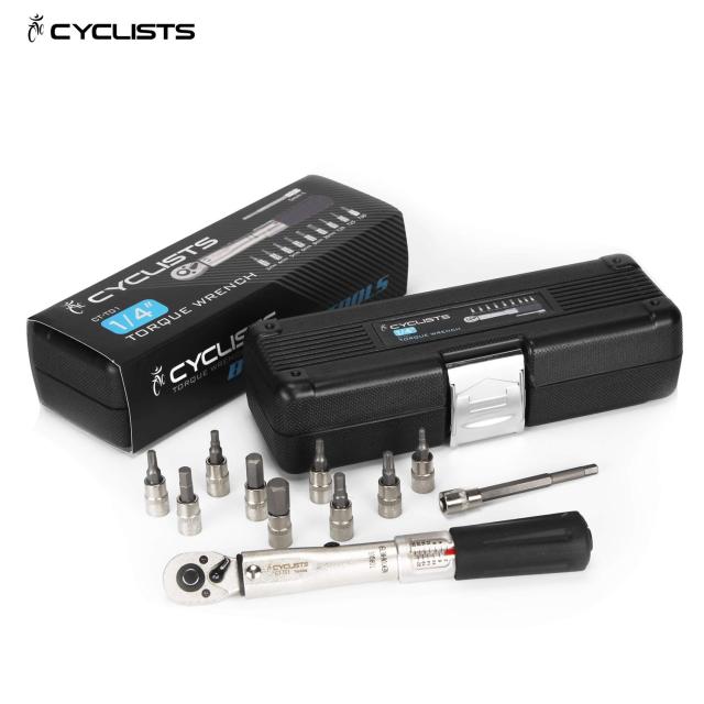 CYCLISTS 自転車 トルクレンチ セット 差込角 6.35mm（1/4インチ