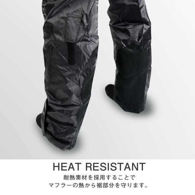 KOMINE] バイク用 ブレスターレインウェアフィアート RK-539 755 雨具