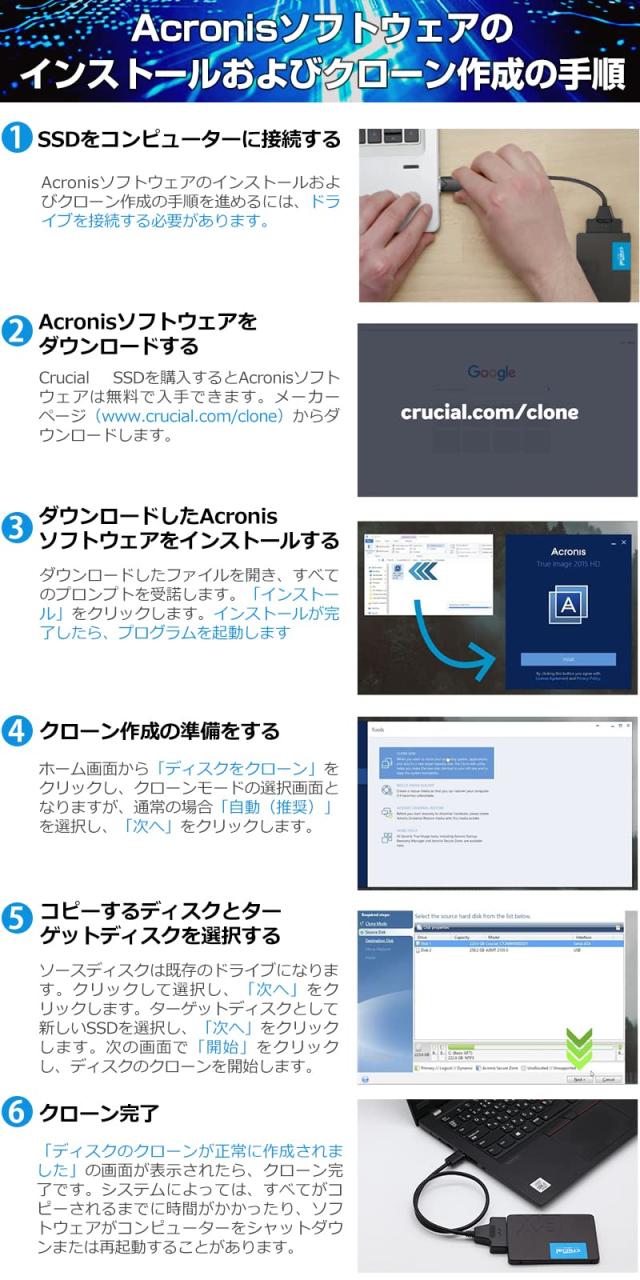 Crucial クルーシャル SSD 240GB BX500 SATA3 内蔵2.5インチ 7mm CT240BX500SSD1【3年保証】 [並行輸入品]_2