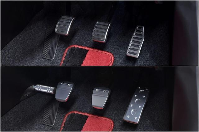 ネオプロト(NEOPLOT) ペダルカバー ブレーキ/クラッチペダルNEOセット品 NP70570 操作時の動きを追求しブレーキ/クラッチペダル MT車 SUZ
