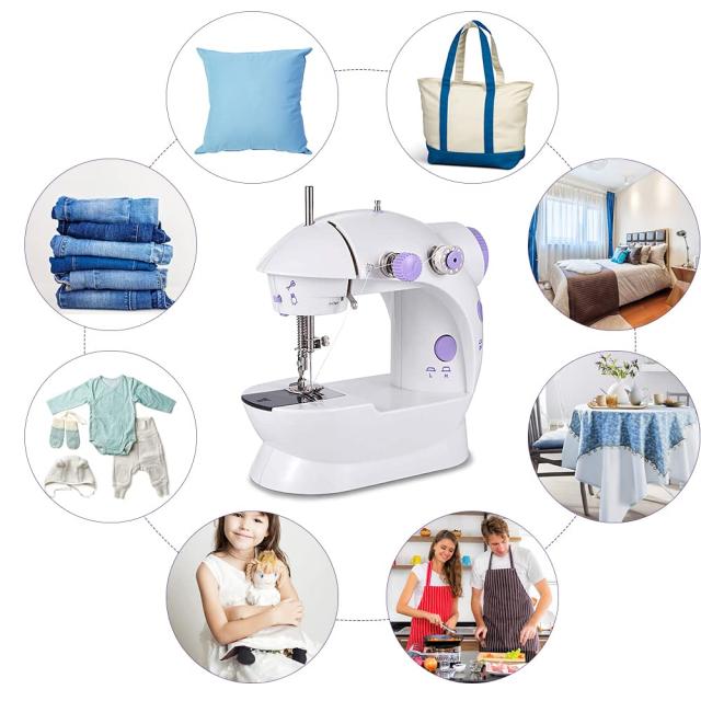 これは使える！3,999円の格安電動ミシン！返し縫いや12種類のステッチ縫いもできる優れもの開封と説明【ZOYUBS 激安家庭用コンパクトミシン】 WENMILYミシンポータブルミシンミニホームミシン2スレッド2スピード、コンパクトミシン初心者向け電動ミシン日本語説明書付き