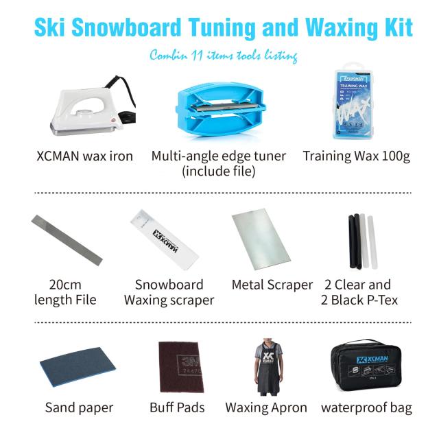 XCMAN コンプリート スキー スノーボード チューニング ワックス