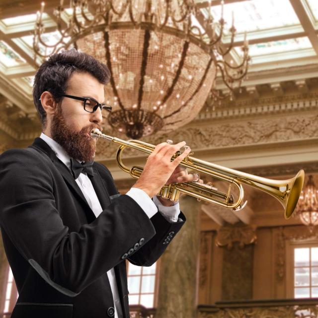 Eastar トランペット Bb調 Trumpet 初心者 清潔アクセサリー付