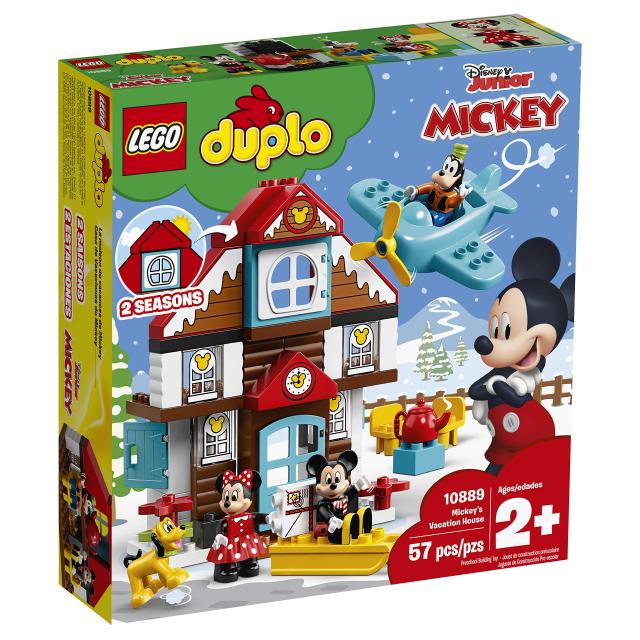 レゴ(LEGO) デュプロ ミッキーとミニーのホリデーハウス 10889 ブロック おもちゃ 女の子_1
