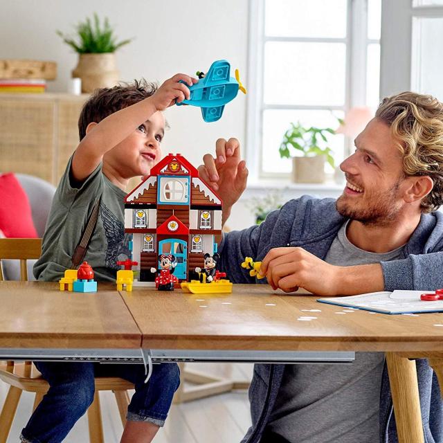 レゴ(LEGO) デュプロ ミッキーとミニーのホリデーハウス 10889 ブロック おもちゃ 女の子_3