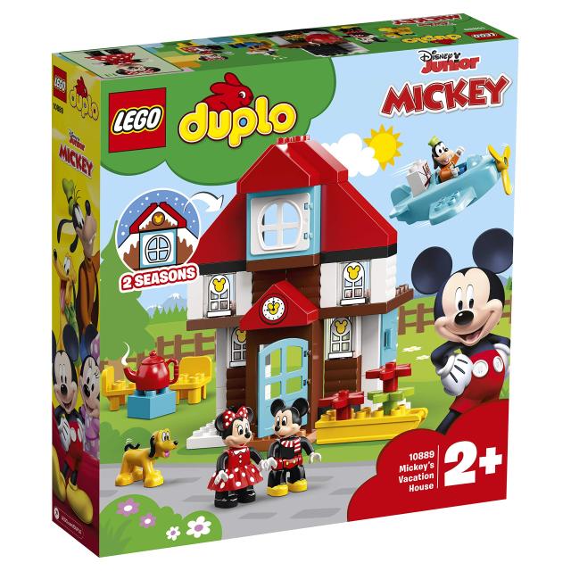 レゴ(LEGO) デュプロ ミッキーとミニーのホリデーハウス 10889 ブロック おもちゃ 女の子_4
