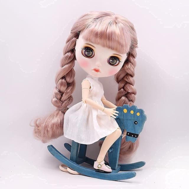 Sunnyによって設計されたICY Fortune Days人形ドール、可動ボディ、マット肌，カスタム練習用、ひな祭りの贈り物、 4種類の瞳孔の色+手塗_6